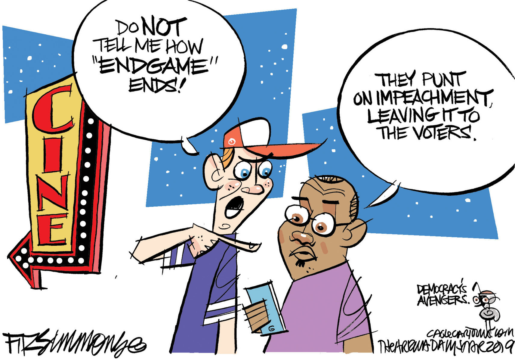 Daily Fitz Cartoon: Impeachment